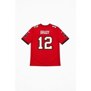 Nike Tampa Bay Buccaneers Tom Brady #12 Game Jersey Red NFL XL